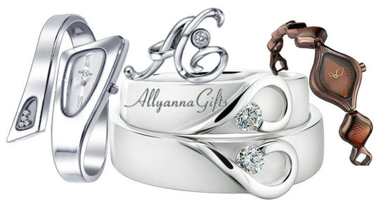 MONOGRAM RINGS  Allyanna Gifts